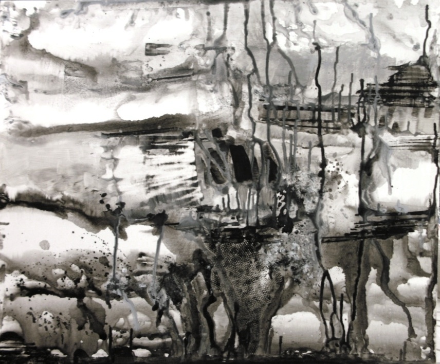 Original artwork titled Overflow