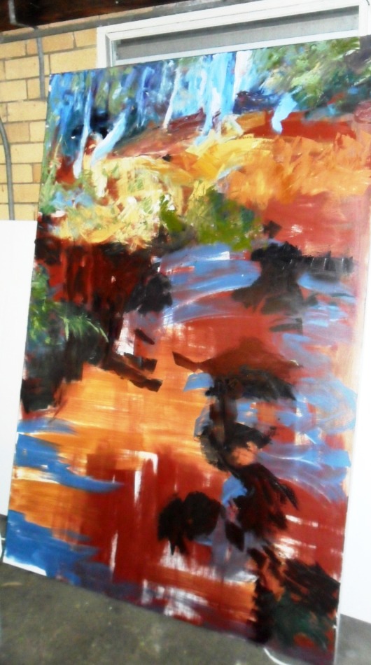 Expressive portrait study titled Sam